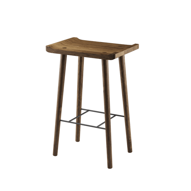 EKTA Living-Scala Bar Stool-Smoked-EK-SB169